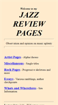 Mobile Screenshot of jazzshelf.org
